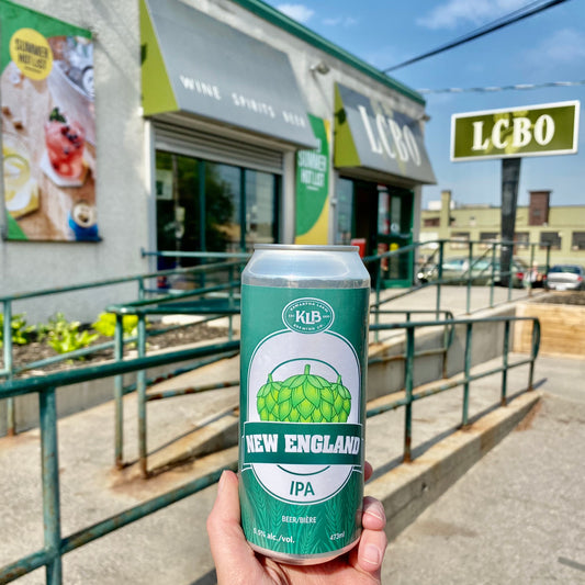 KLB New England IPA Now Available at the LCBO!